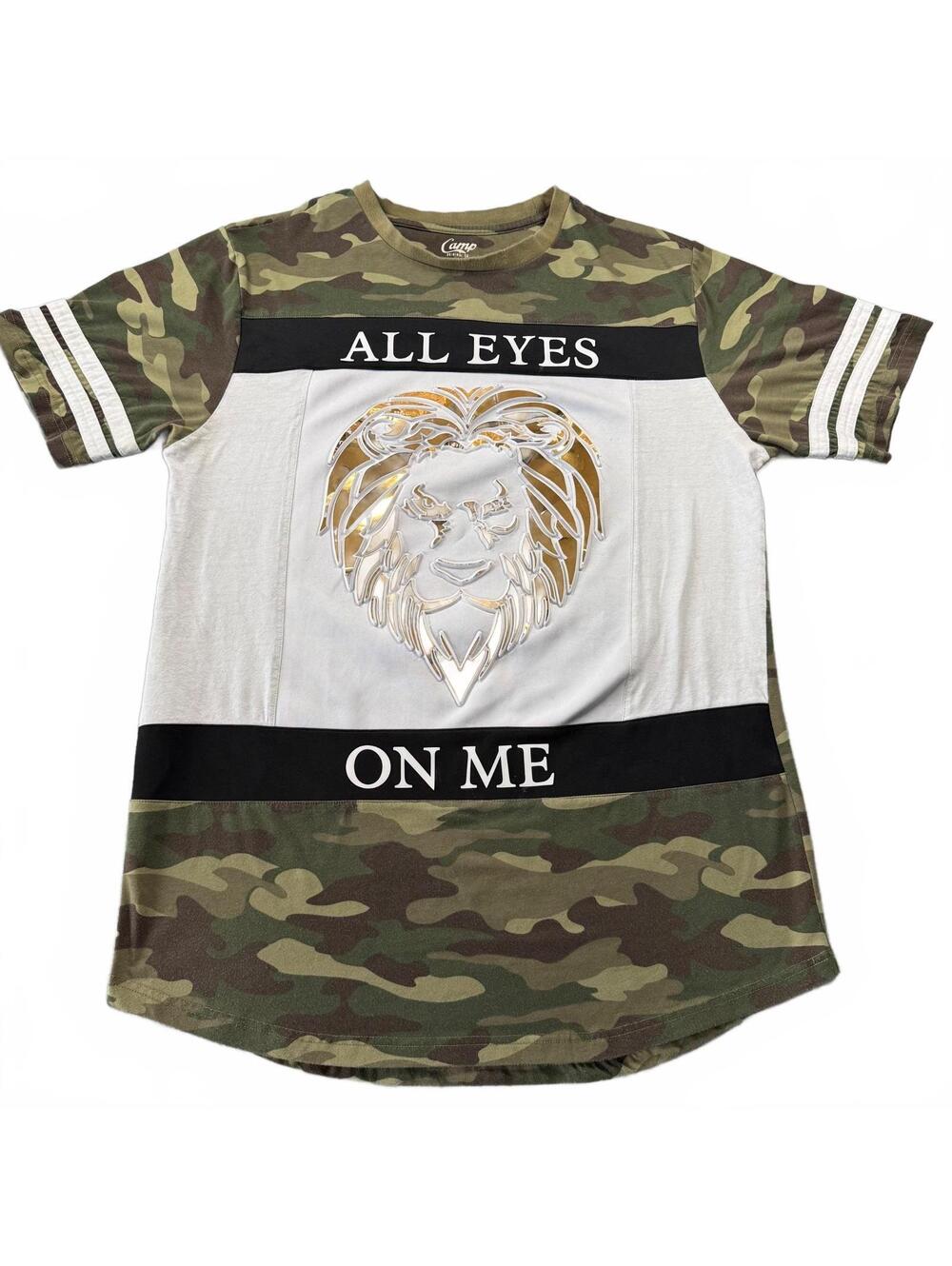 Camp Original Co. Camo Lion Graphic T-Shirt - Men’s Size Large